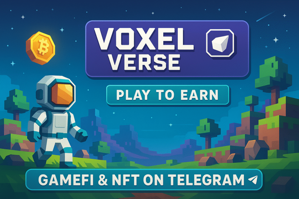 📝 Anmeldelse: Voxel Verse – Når Telegram møter NFT og spillverden
